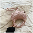 Bolsa feminina transversal couro PU