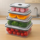 Conjunto de 4 Potes Herméticos com Vedação Perfeita | Kit Organização de Cozinha