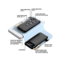 Carregador Portátil 4 Saídas Visor e Lanterna 10000mAh A'Gold BTE-18A